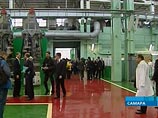 Председатель российского правительства Виктор Зубков в ходе рабочей поездки в Самарскую область посетил завод "Моторостроитель" и побеседовал там с руководством и некоторыми рабочими