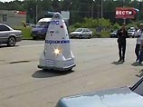 Пермский робот-полицейский уходит на зимние каникулы - он не способен передвигаться по снегу Пермский робот-полицейский уходит на зимние каникулы - он не способен передвигаться по снегу