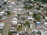 Более миллиона человек пострадали в результате наводнения в мексиканском штате Табаско