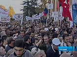 100 тысяч манифестантов в Тбилиси предъявили ультиматум президенту Саакашвили 100 тысяч манифестантов в Тбилиси предъявили ультиматум президенту Саакашвили