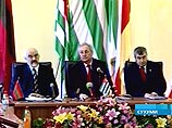 В Сухуми началась встреча лидеров непризнанных республик - Абхазии, Южной Осетии и  Приднестровья