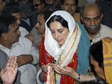 Беназир Бхутто прибыла в Лахор на митинг оппозиции