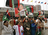 Беназир Бхутто прибыла в Лахор на митинг оппозиции 
