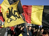 Около 25 тысяч бельгийцев вышли в Брюсселе на демонстрацию против раскола страны