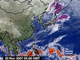 На Сахалин движется ураганный циклон На Сахалин движется ураганный циклон
