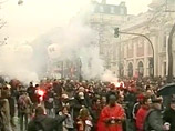 Во Франции десятки тысяч человек протестуют против заявленных реформ Саркози