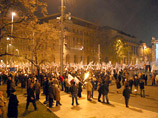 Спецназ разогнал митинг перед парламентом Венгрии