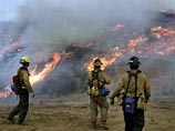 В американском штате Калифорния несколько дней бушуют лесные пожары, в результате которых сгорели несколько десятков домов и эвакуированы около 14 тысяч жителей