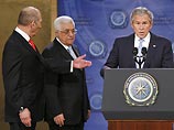 Представляя Аббаса и Ольмерта, Буш исковеркал их имена