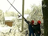 Во Владимирской области снежный буран оставил без света более 100 населенных пунктов