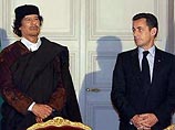 Приезд Муаммара Каддафи вызвал во Франции ожесточенные споры