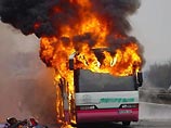 В Колумбии при грабеже пассажиров автобуса 10 человек сгорели заживо