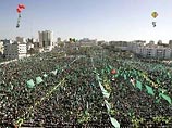 "Хамас" отметил 20-летие многотысячной демонстрацией в Газе