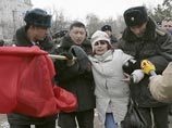В Бишкеке на акции протеста сторонников оппозиции  задержаны 30 человек