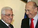 Эхуд Ольмерт и Махмуд Аббас договорились: они продолжат переговоры о мирном
урегулировании