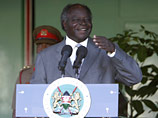 Президент Кении Мваи Кибаки сегодня заявил,что готов сформировать правительство национального единства