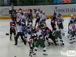 Хоккеисты побили в Казани рекорд НХЛ, устроив беспрецедентную драку (ВИДЕО)