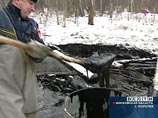 Накануне МЧС сообщило, что на месте утечки мазута собрано более 60 тонн топлива Накануне МЧС сообщило, что на месте утечки мазута собрано более 60 тонн топлива