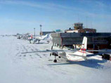 С 11 января норильский аэропорт "Алыкель" из-за плохих метеоусловий не мог принимать и отправлять самолеты согласно расписанию