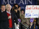 Победа Джона Маккейна в Южной Каролине стала для него своего рода реваншем за 2000 год, когда на аналогичных праймериз он проиграл нынешнему главе Белого дома Джорджу Бушу