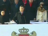 Саакашвили в ходе инаугурации заявил о стремлении к нормализации отношений с Россией