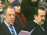 Михаил Саакашвили принял присягу и протянул России "руку дружбы" Михаил Саакашвили принял присягу и протянул России "руку дружбы"