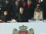 Саакашвили поклялся на Библии, что "все сделает для воссоединения Грузии"