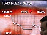 Во вторник индекс Nikkei, отражающий котировки акций 225 ведущих компаний Японии, на торгах на Токийской фондовой бирже вновь резко упал