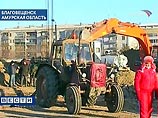 К счастью, никто не пострадал. Дорога перекрыта, весь автотранспорт направляется в обход места ЧП К счастью, никто не пострадал. Дорога перекрыта, весь автотранспорт направляется в обход места ЧП