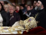 В Афинах совершили чин отпевания архиепископа Христодула В Афинах совершили чин отпевания архиепископа Христодула