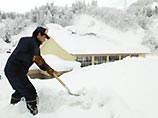 Снегопад в Токио: 220 пострадавших