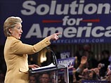 Что касается демократов, у них ход борьбы складывается в пользу бывшей "первой леди" США Хиллари Клинтон. Она записала в свой актив победы в Нью-Йорке и Арканзасе, а также в Массачусетсе, Оклахоме и Теннесси
