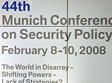 44-я конференция по вопросам политики безопасности открылась в субботу в Мюнхене. В ней принимают участие около 200 политиков, государственных деятелей, ученых и представителей бизнеса 