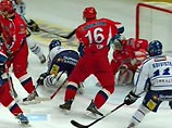 Российские хоккеисты обыграли сборную Финляндии