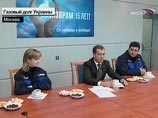 Дмитрий Медведев на встрече с персоналом компрессорной станции "Волоколамская"