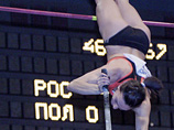 Исинбаева установила очередной рекорд в прыжках с шестом