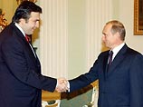 "С нового листа": Путин и Саакашвили видят тенденцию к улучшению в двусторонних отношениях "С нового листа": Путин и Саакашвили видят тенденцию к улучшению в двусторонних отношениях