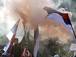 Миротворцы ООН слезоточивым газом разогнали очередную демонстрацию сербов в Косовска-Митровице Миротворцы ООН слезоточивым газом разогнали очередную демонстрацию сербов в Косовска-Митровице