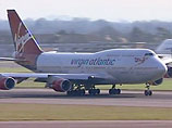 Самолет Boeing-747 компании Virgin Atlantic, заправленный биотопливом, совершил первый пробный полет по маршруту Лондон - Амстердам