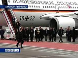 Канцлер Германии Ангела 
Меркель прибыла в Москву