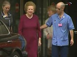 Экс-премьер-министр Великобритании, баронесса Маргарет Тэтчер выписана из лондонской больницы Святого Томаса
