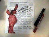На выборах россияне испортили миллион бюллетеней, еще 100 тысяч унесли домой На выборах россияне испортили миллион бюллетеней, еще 100 тысяч унесли домой