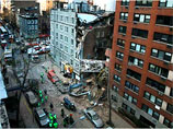 В Нью-Йорке на людей упал строительный кран. В результате инцидента погибли, по меньшей мере, четыре человека, 10 получили ранения