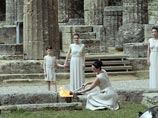 В Древней Олимпии состоялась церемония зажжения Олимпийского огня