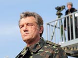 Президент Украины Ющенко полетал на Су-27