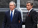 Буш и Ющенко перешли в "Дом с химерами" - переговоры начались