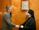 Посол США совершил прощальный визит на московское подворье Православной церкви в Америке