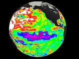 "Ла-Нинья" сопровождается появлением в океане слоев, которые охлаждают воду в среднем на 0,5-1 градус