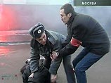 Около сорока нацболов задержаны за акцию на Красной площади