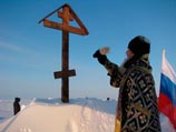 Впервые в истории РПЦ совершена Божественная литургия на Северном полюсе